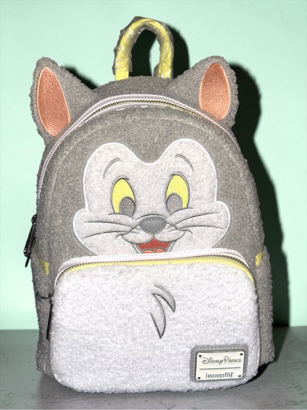 Loungefly Disney Parks Pinocchio Figaro Plush Mini Backpack